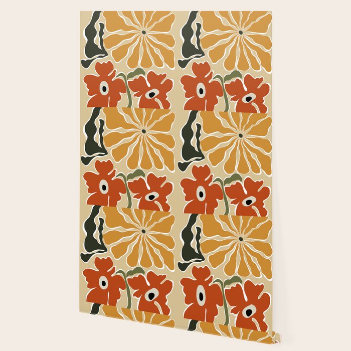 Bold Garden from 70s Wallpaper Gallery Image 2