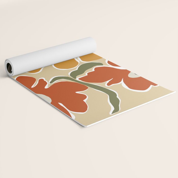 Bold Garden from 70s Yoga Mat Gallery Image 2