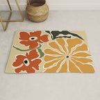 Bold Garden from 70s Rug Gallery Image 1
