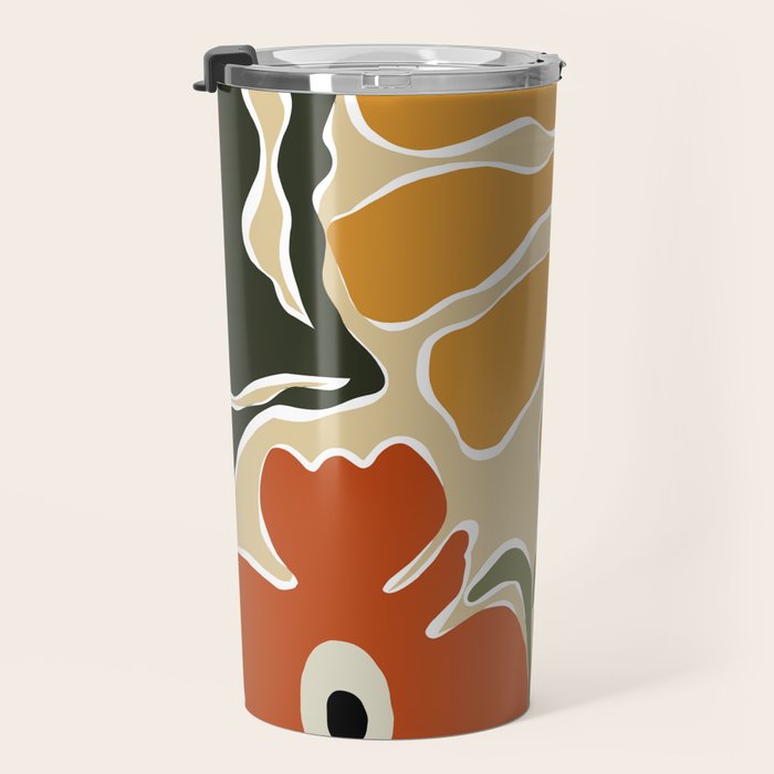 Bold Garden from 70s Travel Mug Gallery Image 3