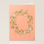 12 lop rabbits Stationery Card Gallery Image 2