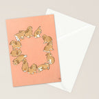 12 lop rabbits Stationery Card Gallery Image 2