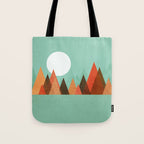 From the edge of the mountains Tote Bag Gallery Image 1