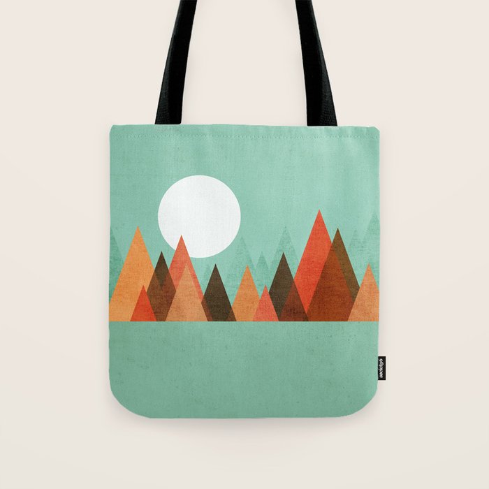 From the edge of the mountains Tote Bag Gallery Image 1