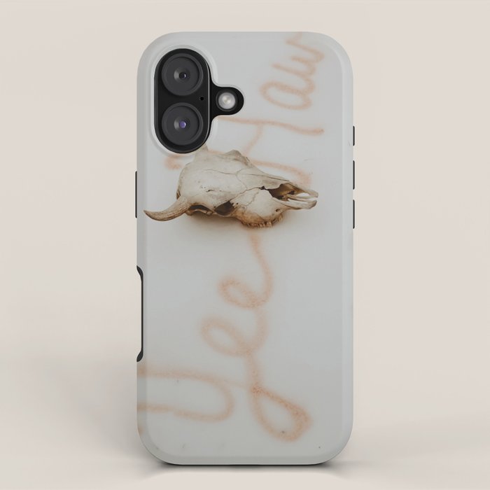 Yee Haw Cow Skull iPhone Case Gallery Image 1