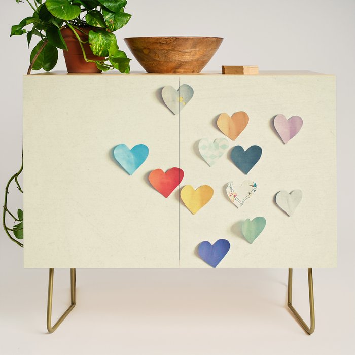 Paper Hearts Credenza Gallery Image 1