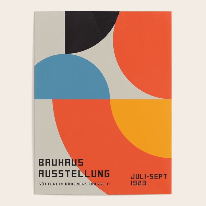 Vintage poster-Bauhaus Ausstellung 1923. Poster Gallery Image 4