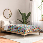 Vintage Y2K cartoon sticker pattern Comforter Gallery Image 2