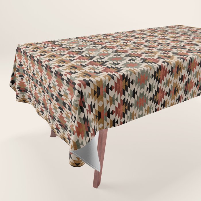 Southwestern Boho Prints Tablecloth Gallery Image 1