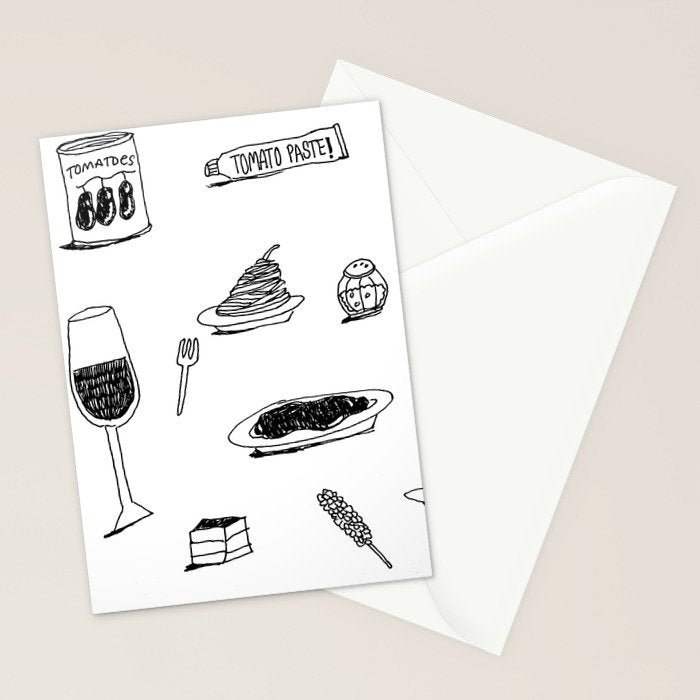 dinner + dessert Stationery Card Gallery Image 2