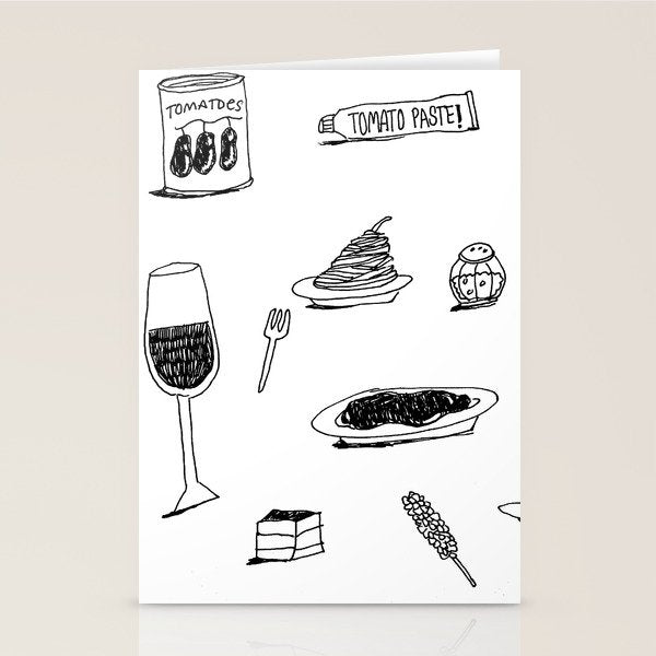 dinner + dessert Stationery Card Gallery Image 2