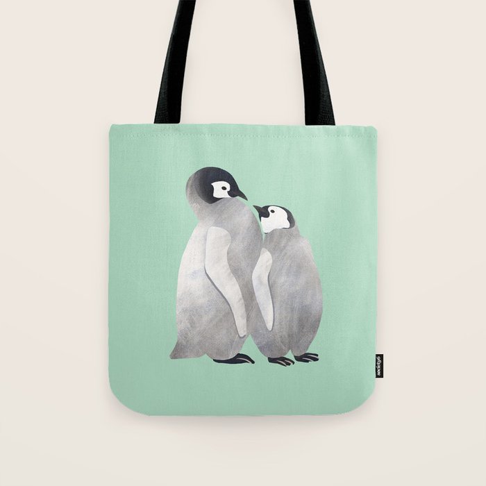 Baby Penguins Tote Bag Gallery Image 1