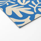 Organic nature flower shape art pattern Welcome Mat Gallery Image 2