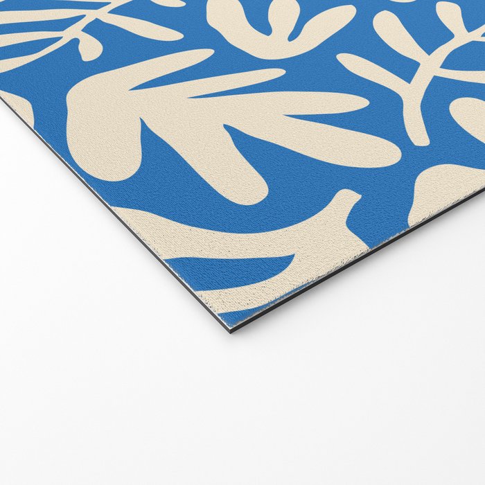 Organic nature flower shape art pattern Welcome Mat Gallery Image 2