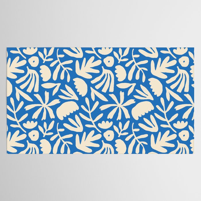 Organic nature flower shape art pattern Tablecloth Gallery Image 2