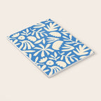 Organic nature flower shape art pattern Notebook Gallery Image 3