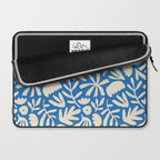 Organic nature flower shape art pattern Laptop Sleeve Gallery Image 2