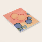 Moon Rising - minimalist abstract painting sun and moon Notebook Gallery Image 3
