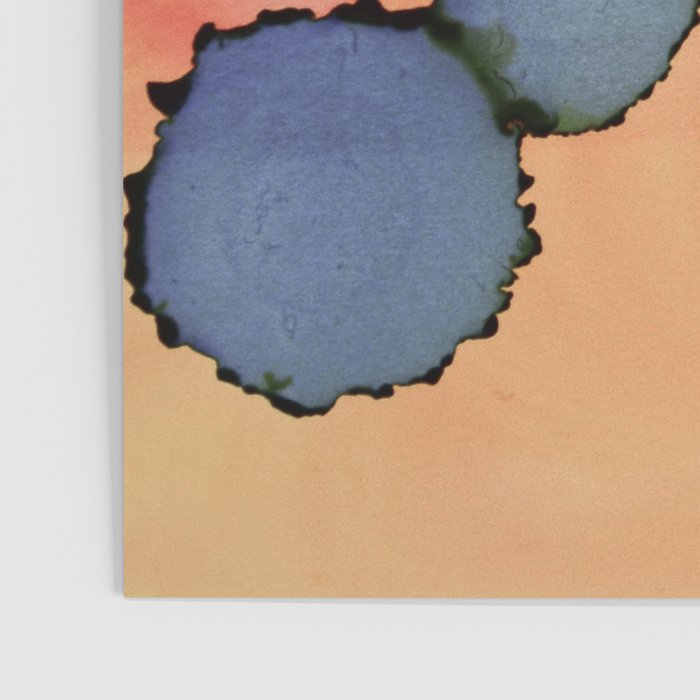 Moon Rising - minimalist abstract painting sun and moon Poster Gallery Image 3