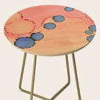 Moon Rising - minimalist abstract painting sun and moon Side Table Gallery Image 2