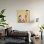 Contemplative Wood Wall Art Gallery Image 2