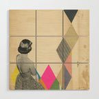 Contemplative Wood Wall Art Gallery Image 1