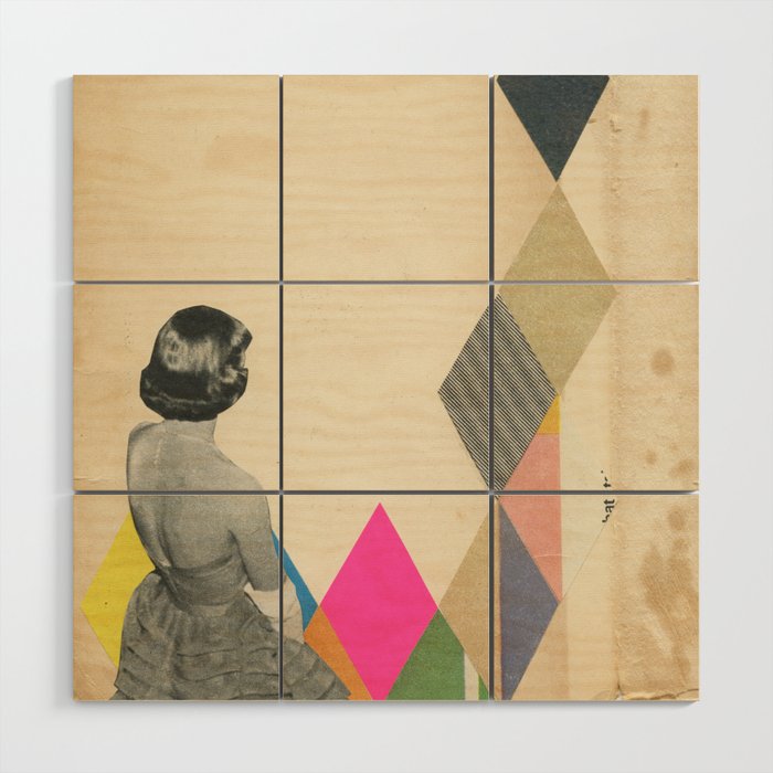 Contemplative Wood Wall Art Gallery Image 1
