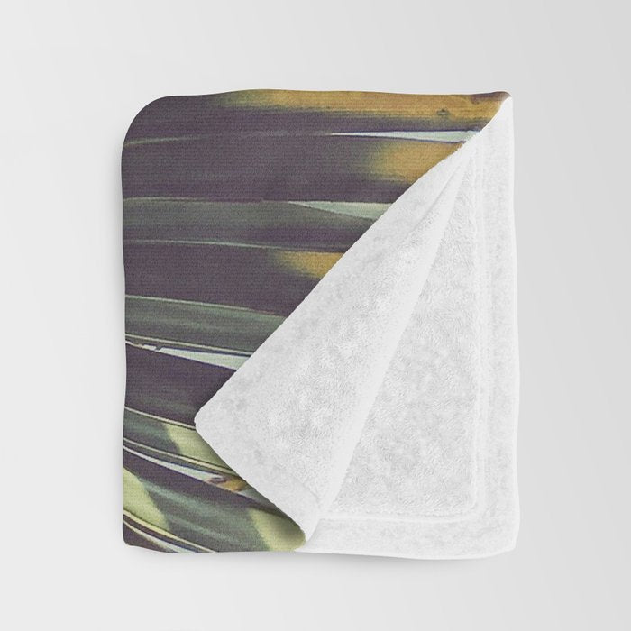 Palm Tree Throw Blanket Gallery Image 3