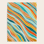 Colorful Summer Stripes Poster Gallery Image 4