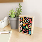 Candy Print in Black Mini Art Print Gallery Image 2