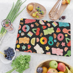 Candy Print in Black Cutting Board Gallery Image 2