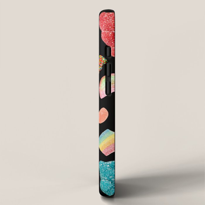 Candy Print in Black iPhone Case Gallery Image 2