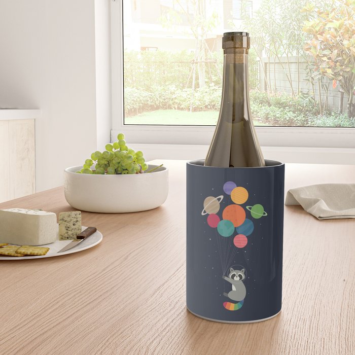 Space Raccoon Wine Chiller Gallery Image 4