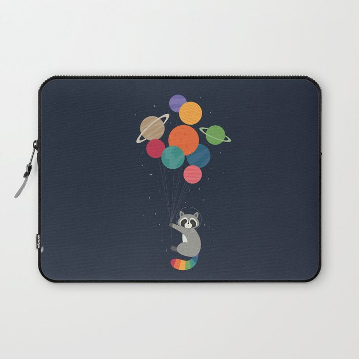 Space Raccoon Laptop Sleeve