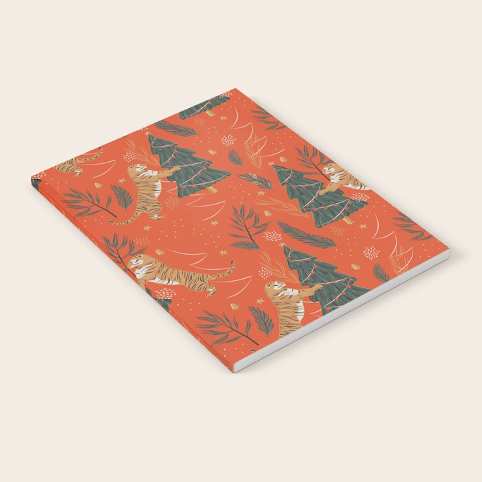 Tigers Christmas Notebook Gallery Image 2
