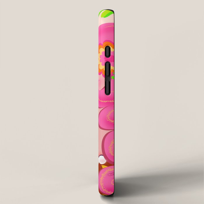 Palm Springs Pink Poodle Martini Girl iPhone Case Gallery Image 2