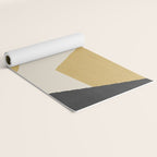 Graphic Edge Shape - Gold Yellow Yoga Mat Gallery Image 2