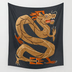 Lucky Dragon Wall Tapestry Gallery Image 4