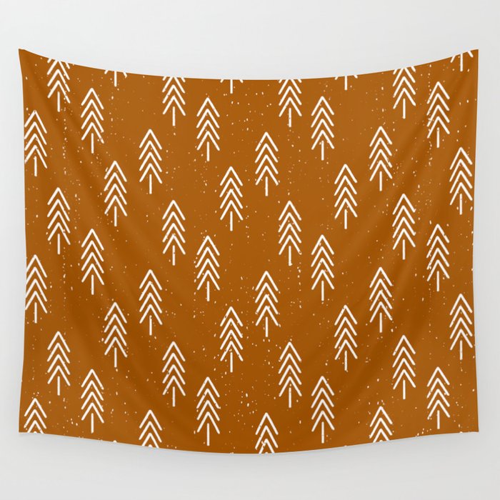 Pine Trees . Clay Wall Tapestry Gallery Image 4