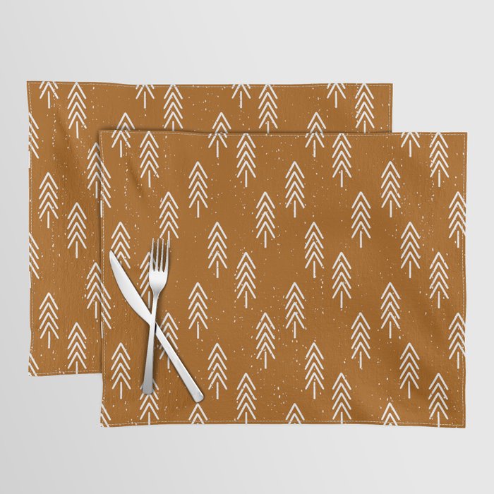 Pine Trees . Clay Placemat Gallery Image 1