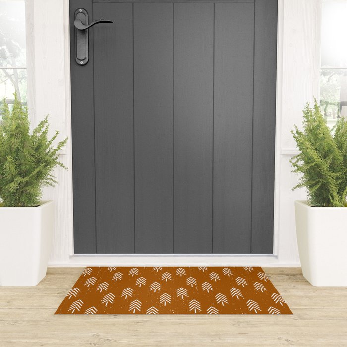 Pine Trees . Clay Welcome Mat Gallery Image 3
