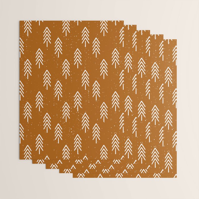 Pine Trees . Clay Wrapping Paper Gallery Image 3