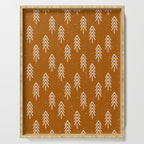 Pine Trees . Clay Serving Tray Gallery Image 1