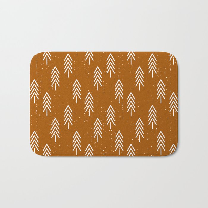 Pine Trees . Clay Bath Mat Gallery Image 1
