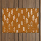 Pine Trees . Clay Outdoor Rug Gallery Image 1