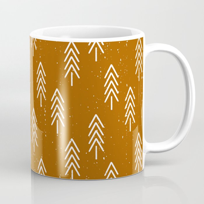 Pine Trees . Clay Coffee Mug Gallery Image 1