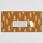 Pine Trees . Clay Desk Mat Gallery Image 1