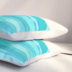Ocean View Colorful Landscape Pillow Sham Gallery Image 3