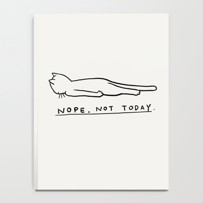 Nope, Not Today Notebook Gallery Image 4
