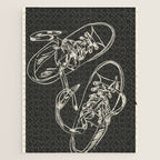 Retro Sneakers Drawing 4 Jigsaw Puzzle Gallery Image 1